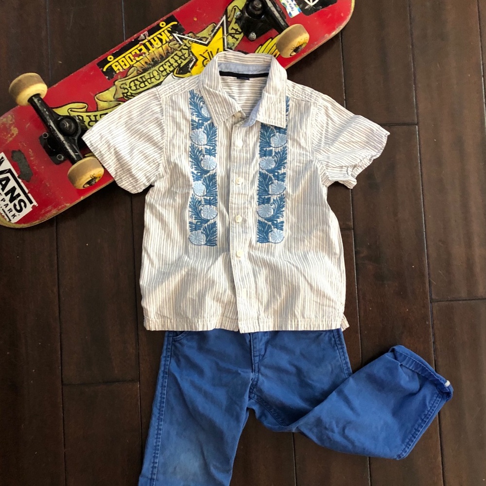 Boys Baby Gap Shirt Pants Set size 4T